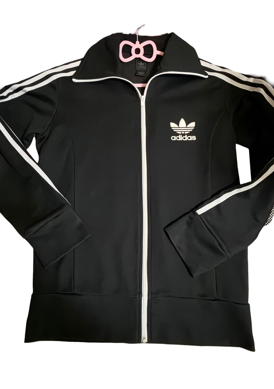 아디다스 트랙탑 블랙 검흰 져지 상품이미지1