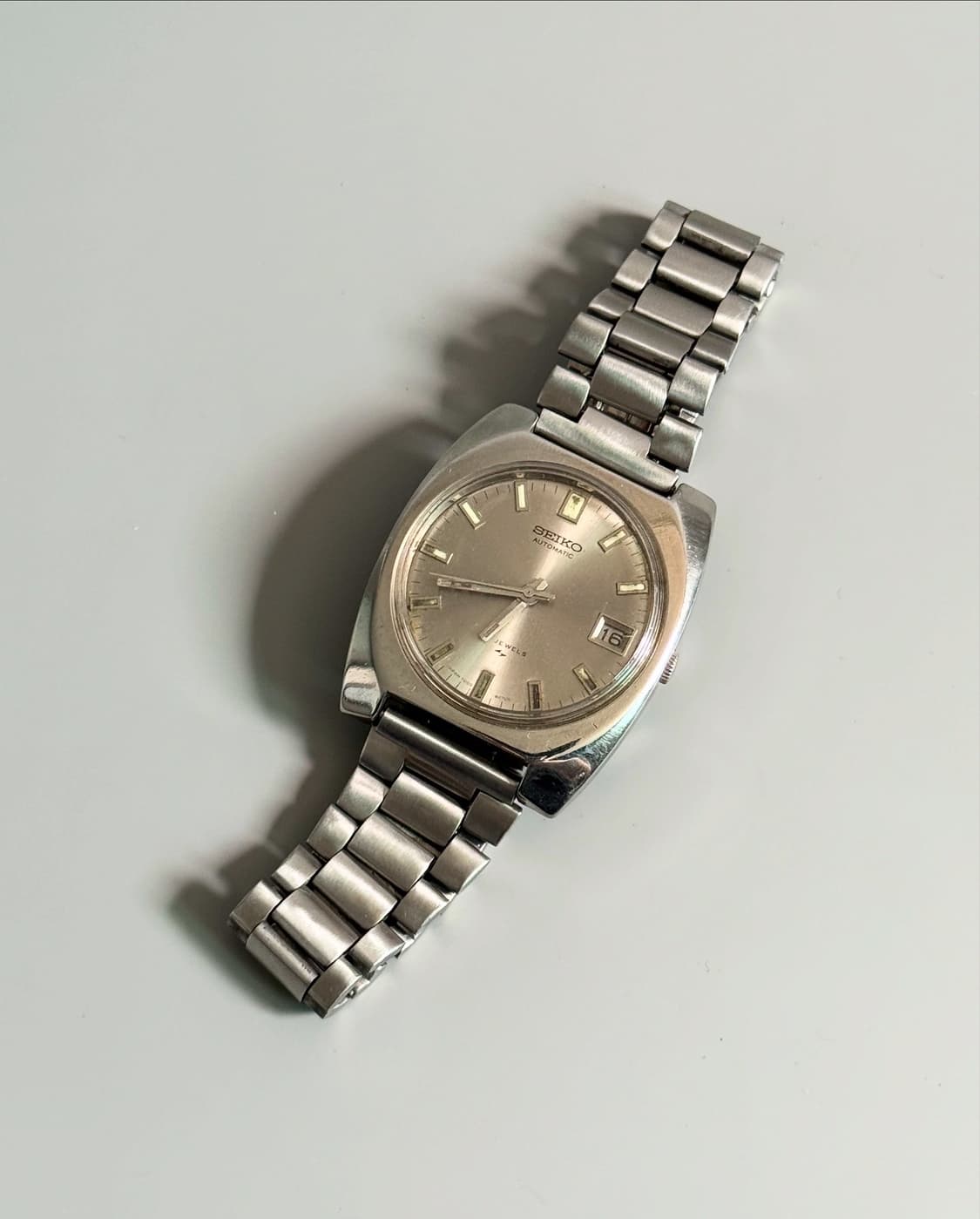 vintage SEIKO 5 Automatic metal watch 상품이미지2