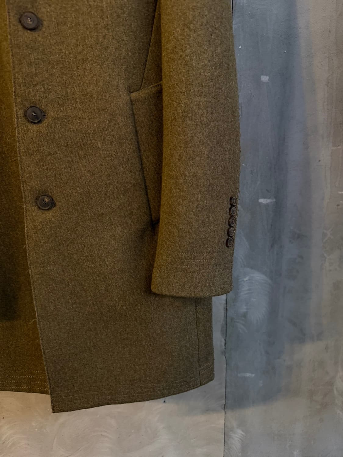 인터메조 트위드 탑코트 100 상품이미지7