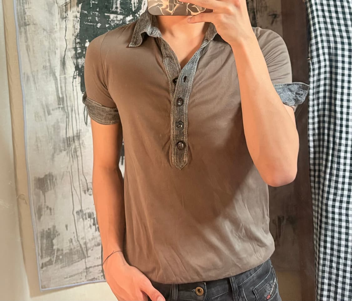 MAYSON GREY half t-shirt 상품이미지4