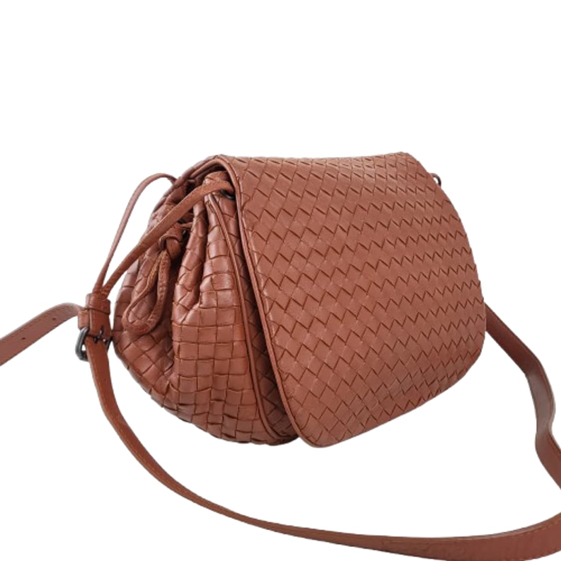 정품 보테가베네타 인트레치아토 나파가죽 플랩 숄더/크로스백 상품이미지4