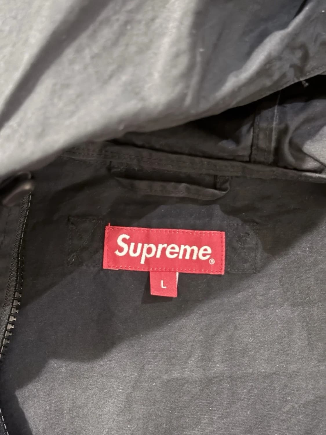 슈프림 메쉬 포켓 카고 자켓 블랙 상품이미지3