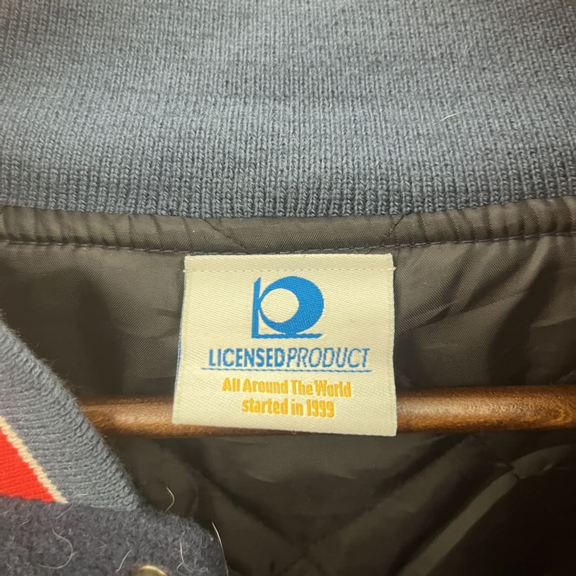 빈티지 76 올드스쿨 레트로 키치 레더 바시티 자켓 110 C10796 상품이미지5