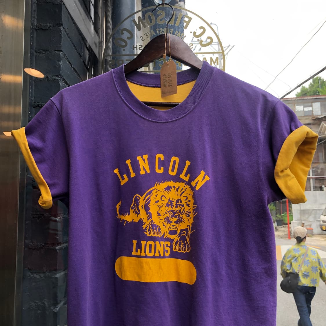 60s/70s Reversible T-shirt-L 상품이미지2
