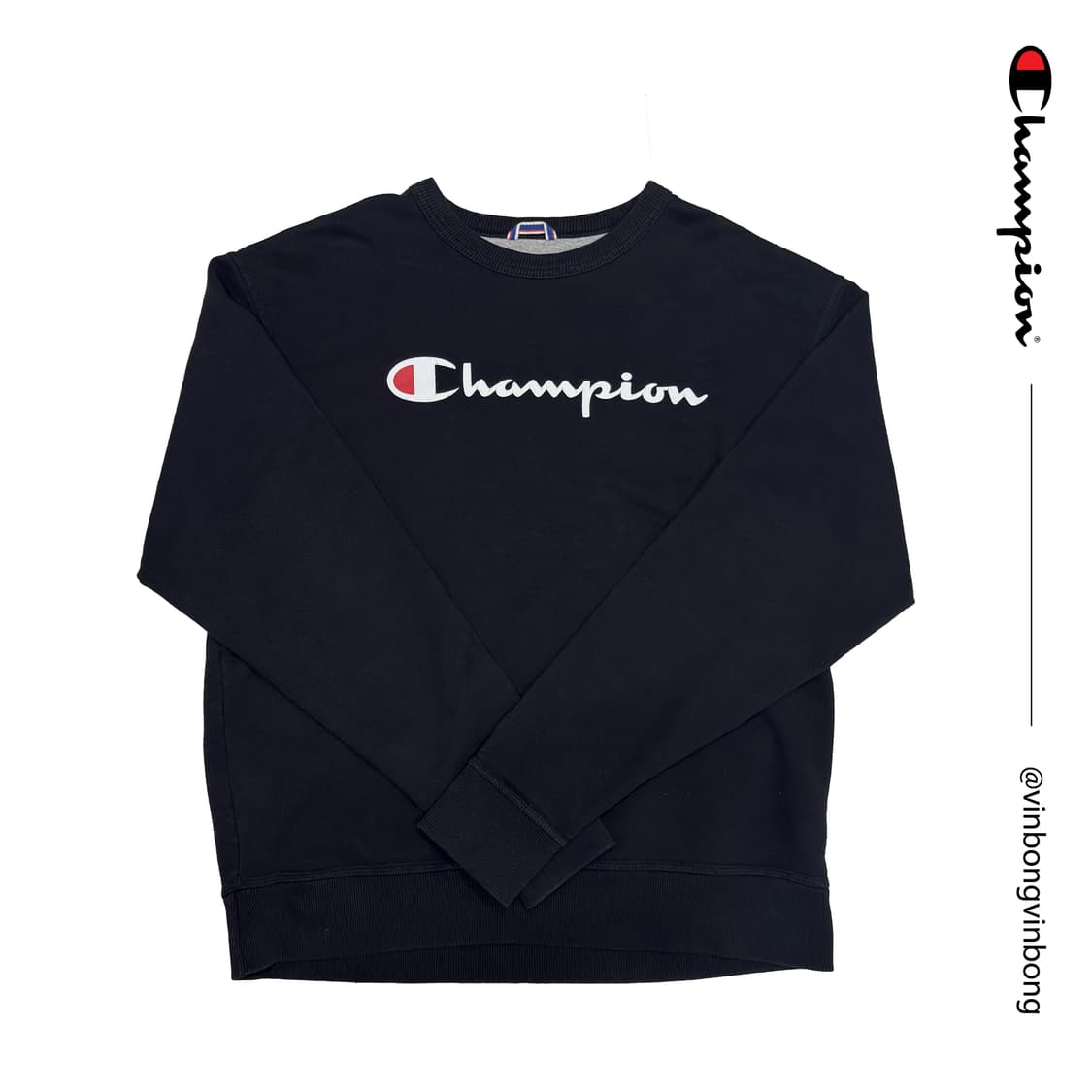 챔피온 레터링 맨투맨 상품이미지2