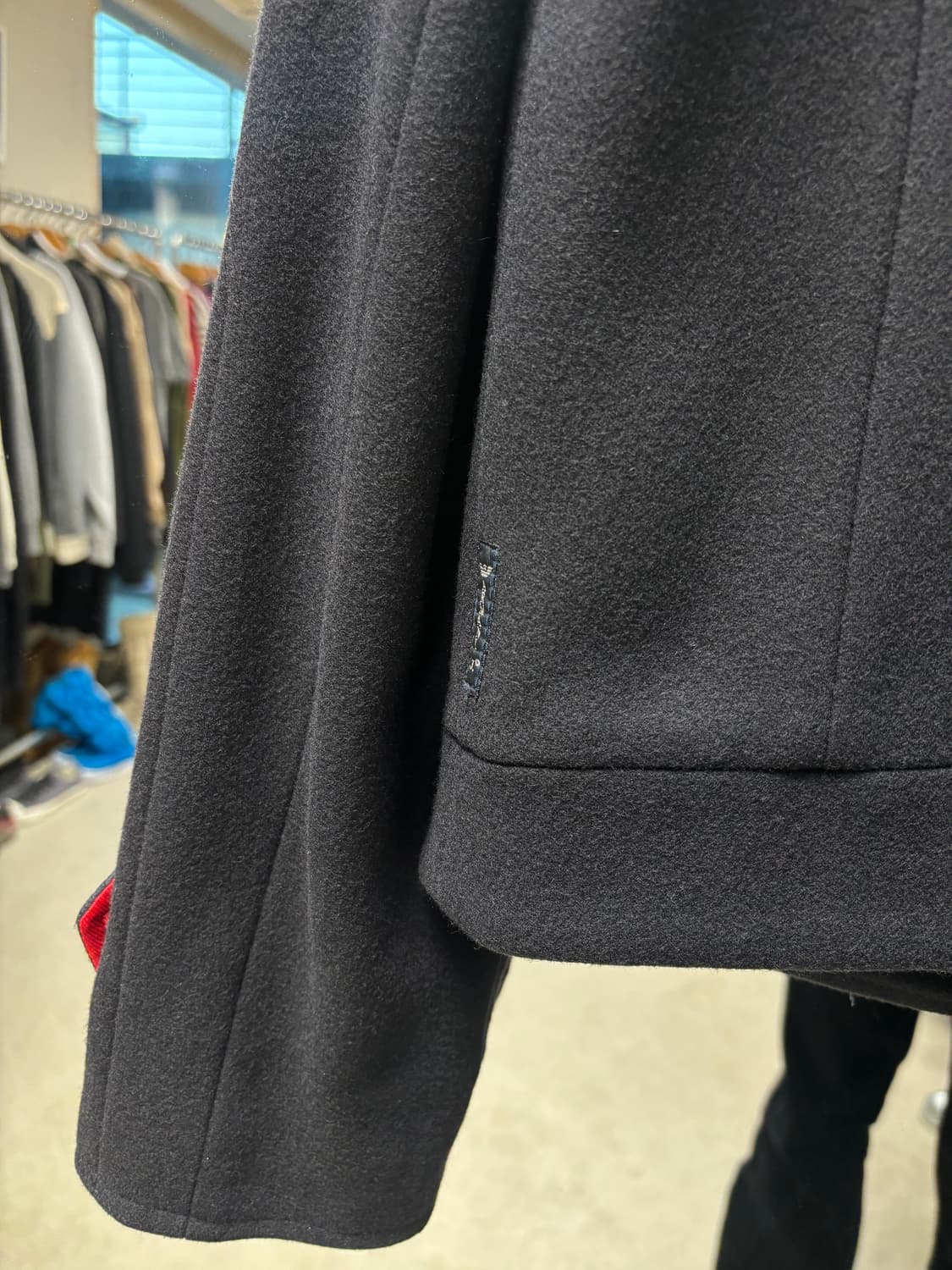 아르마니 진스 밀리터리 울자켓 상품이미지6