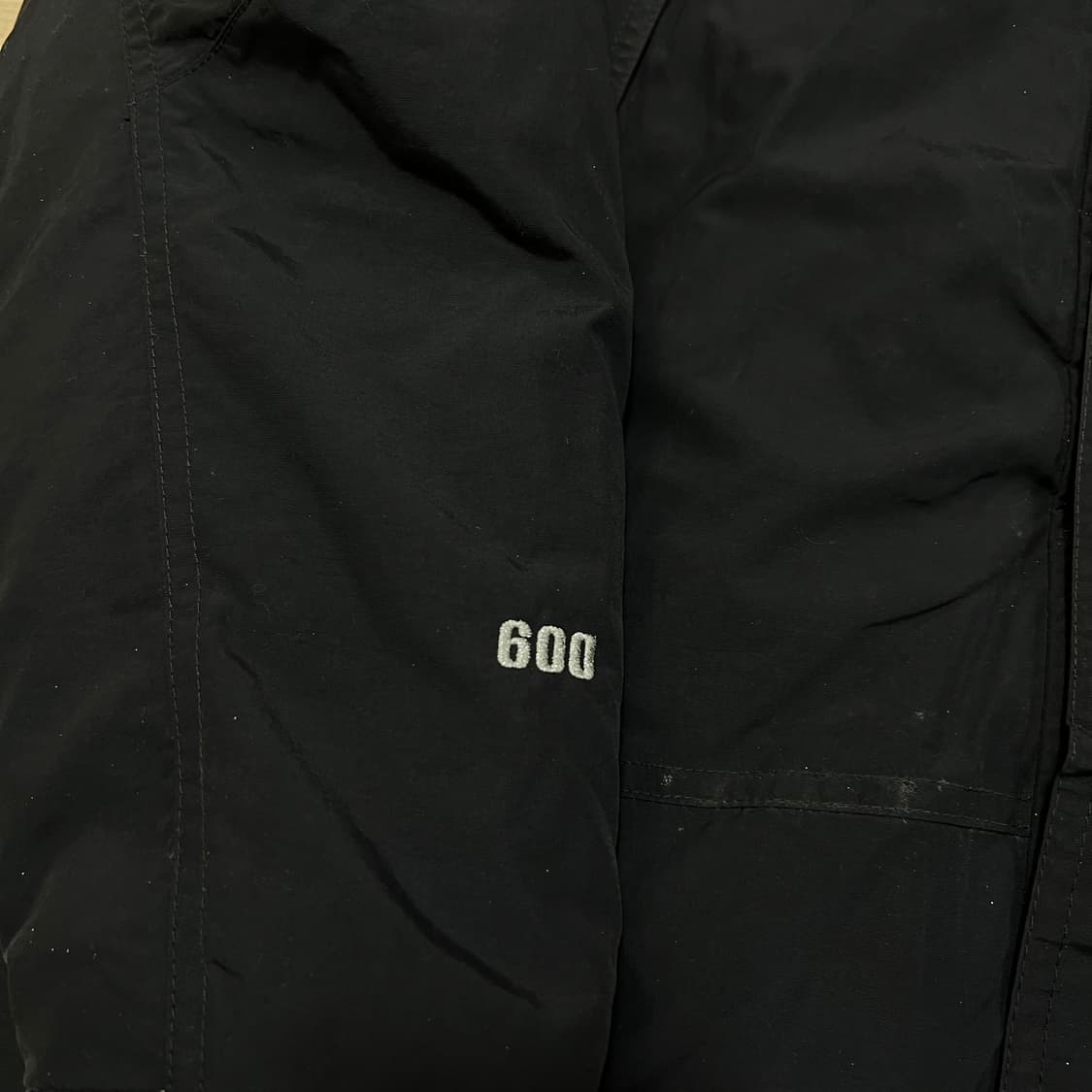 노스페이스 600 후드 바람막이 점퍼 [블랙] S/90 상품이미지5