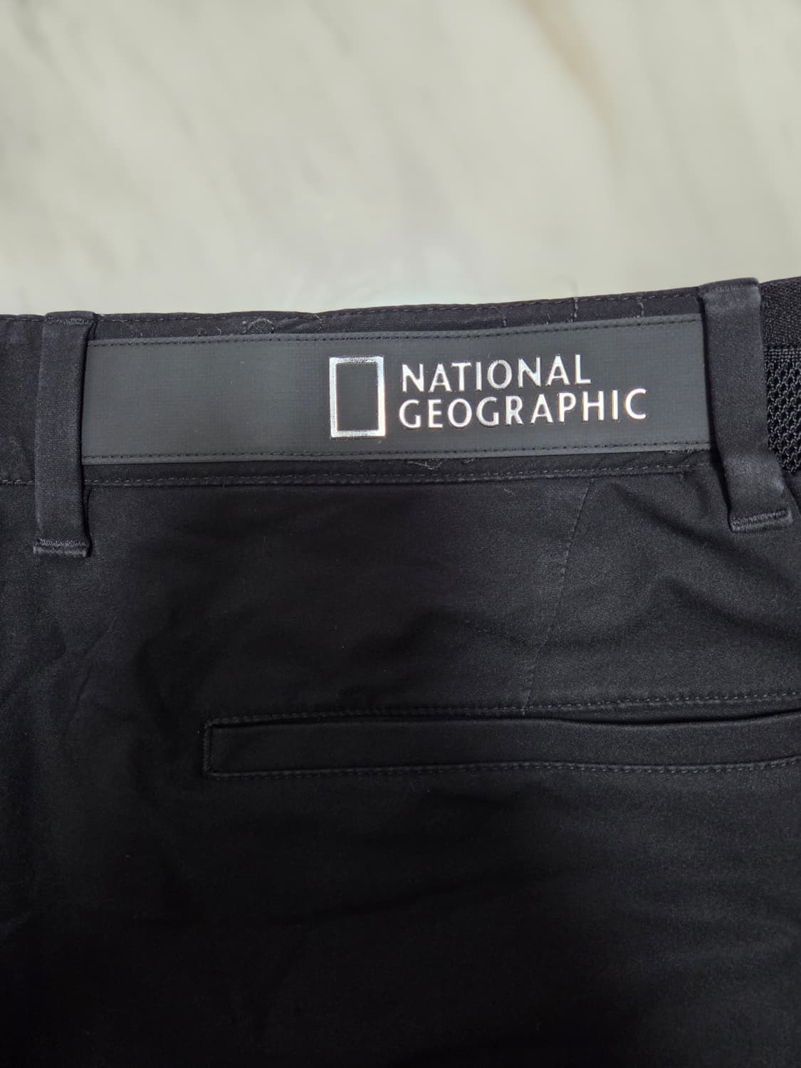내셔널지오그래픽 고신축 블랙 팬츠 상품이미지6
