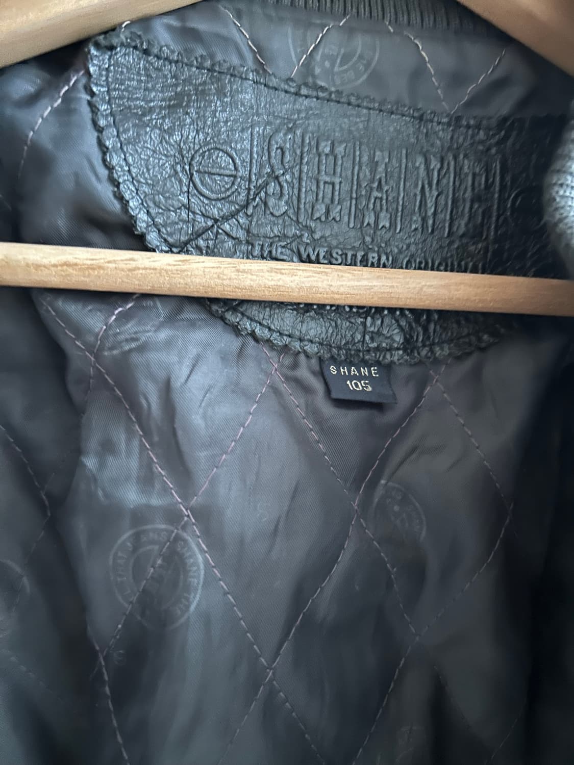 90‘s Shane 소가죽 바시티자켓 상품이미지6