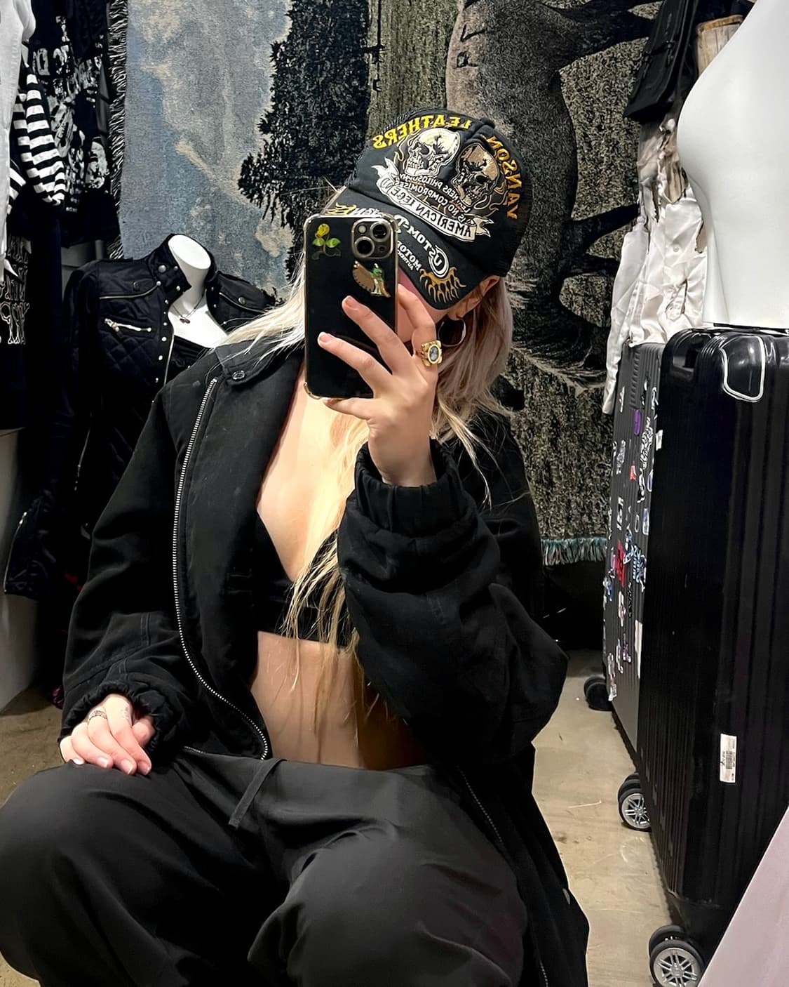 밴슨 바이커 무드 매쉬 볼캡 상품이미지1