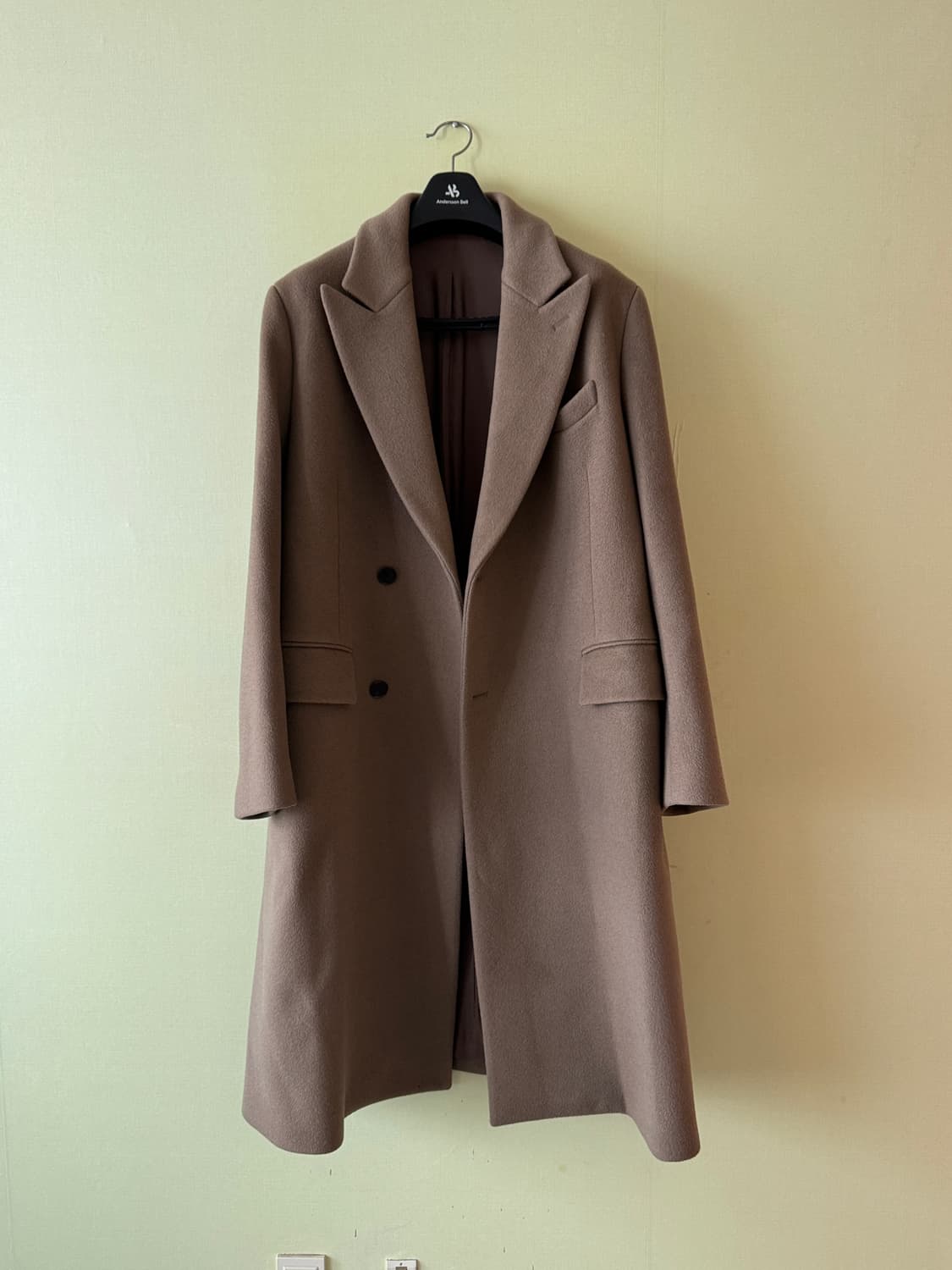 크리드옴므 오라리맛 피크드라펠  코코아 48 사이즈 (L) 캐시30울70 상품이미지3