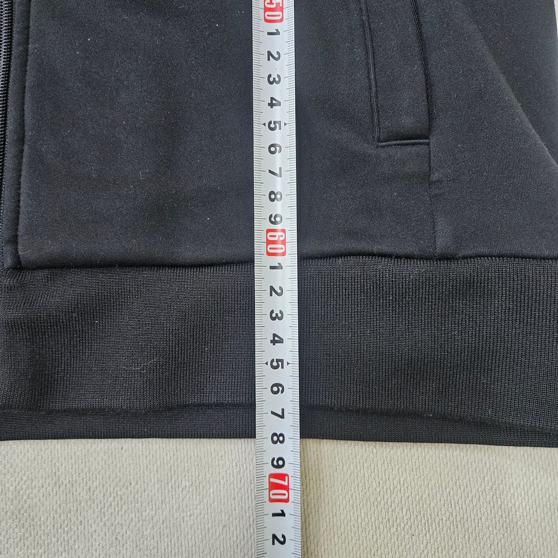 L 르꼬끄 블랙 져지 집업 0319Y 상품이미지7