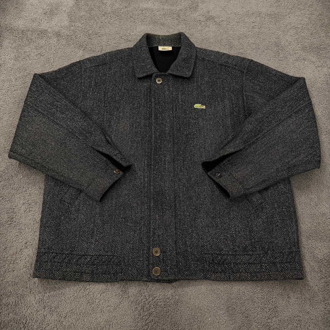 [ 정품/105 ] 라코스테 빈티지 헤링본 자켓 상품이미지3