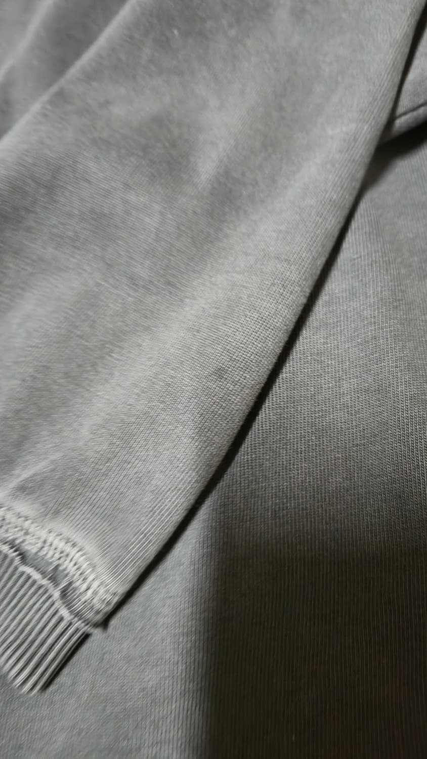 [105] 벨리에 더스트 롱 슬리브 티셔츠 다이드 차콜 상품이미지5