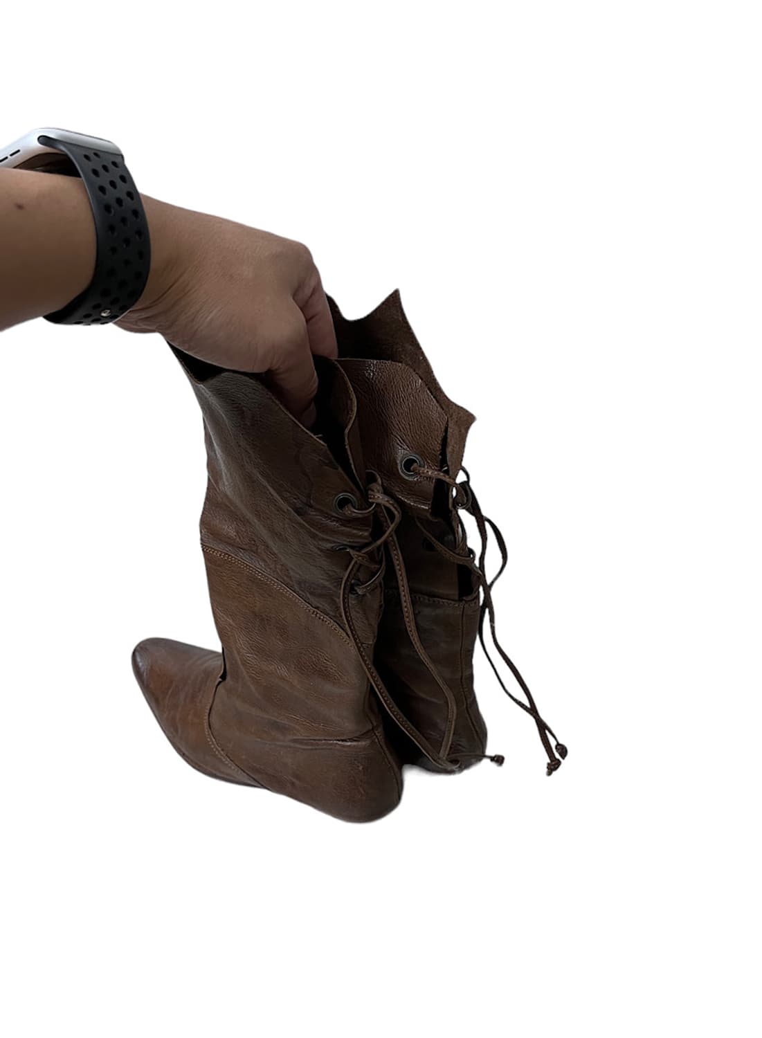 vintage leather boots 상품이미지4