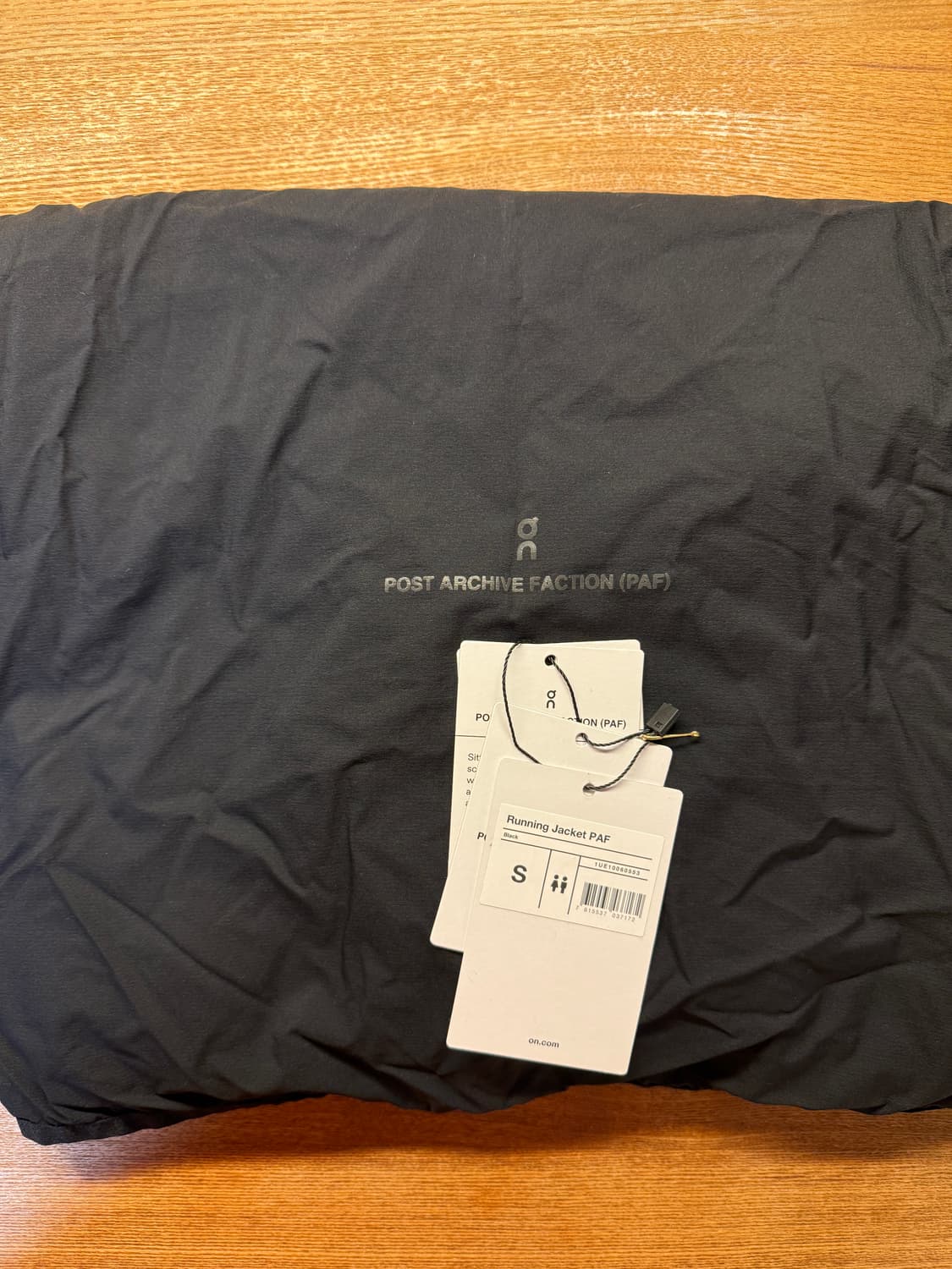 [S] 온러닝 파프 러닝자켓 블랙 상품이미지6