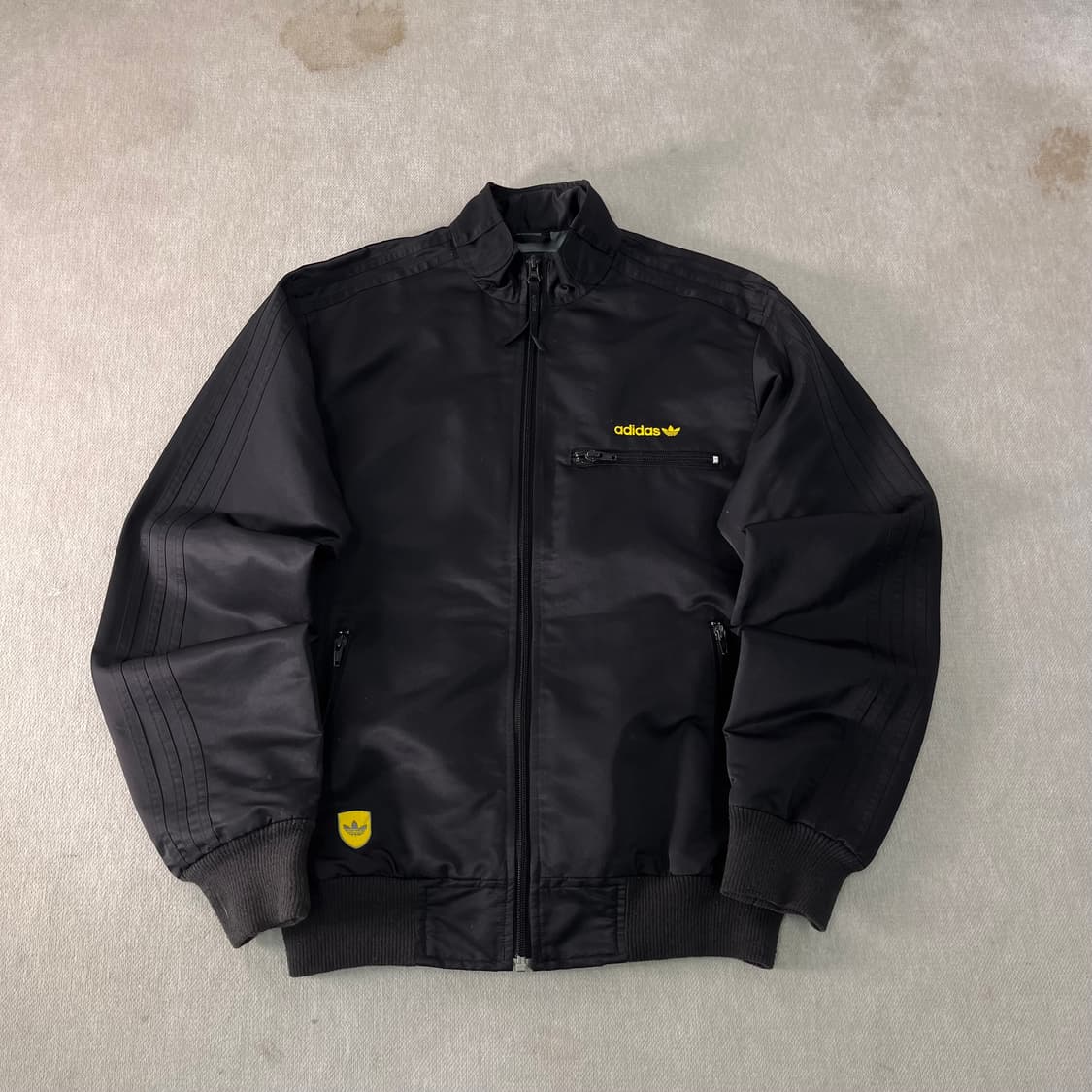 100 아디다스 90s 드라이빙 바이커 자켓  상품이미지1