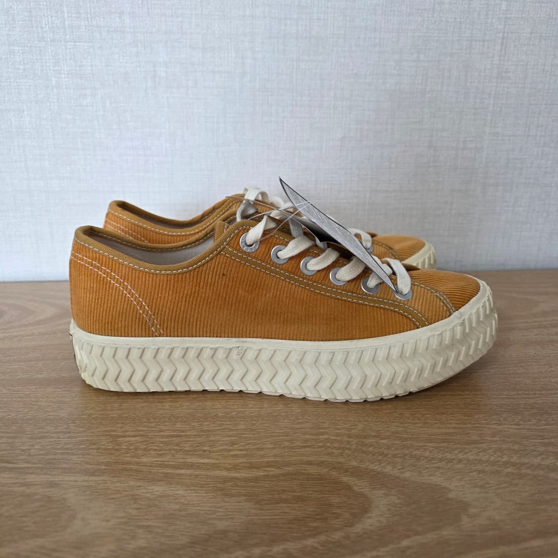 (240mm)엑셀시오르 코듀로이 스니커즈 운동화 상품이미지2