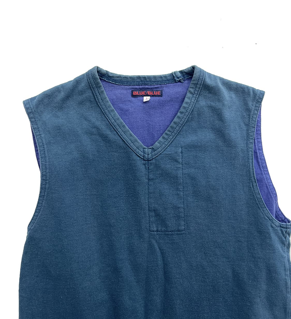 블루 블루 재팬 인디고 조끼 상품이미지3