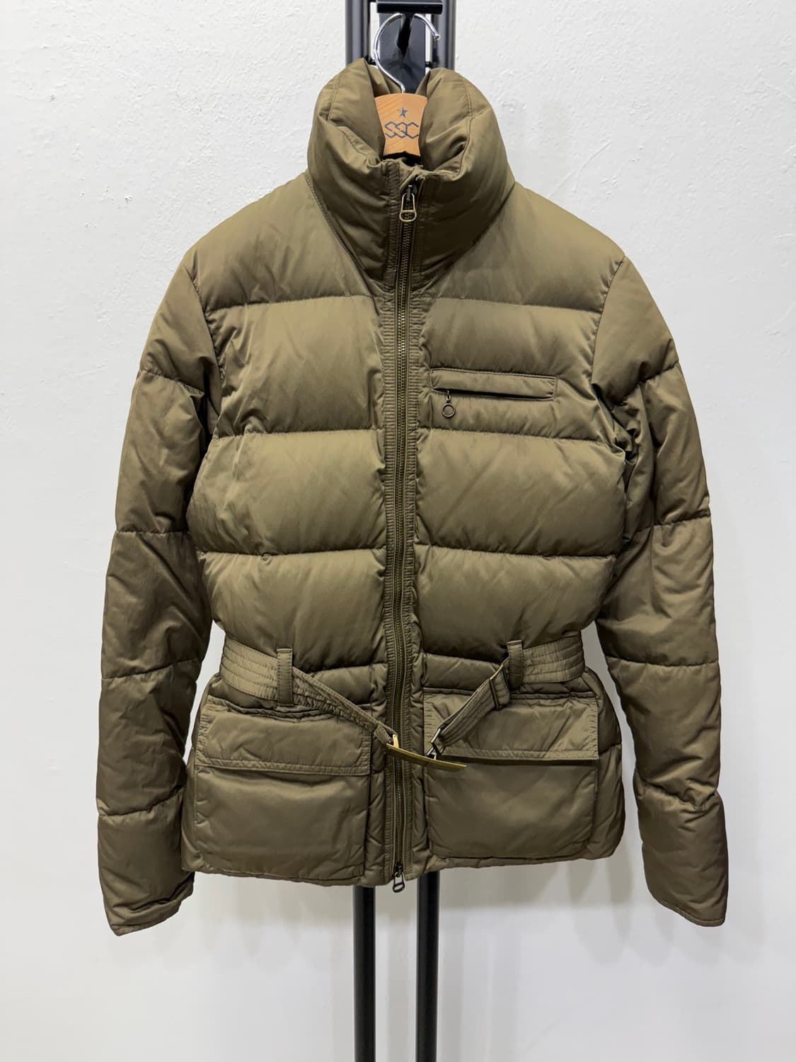 정품) 폴로랄프로렌 여성 카키색 숏패딩 점퍼 XS 상품이미지1