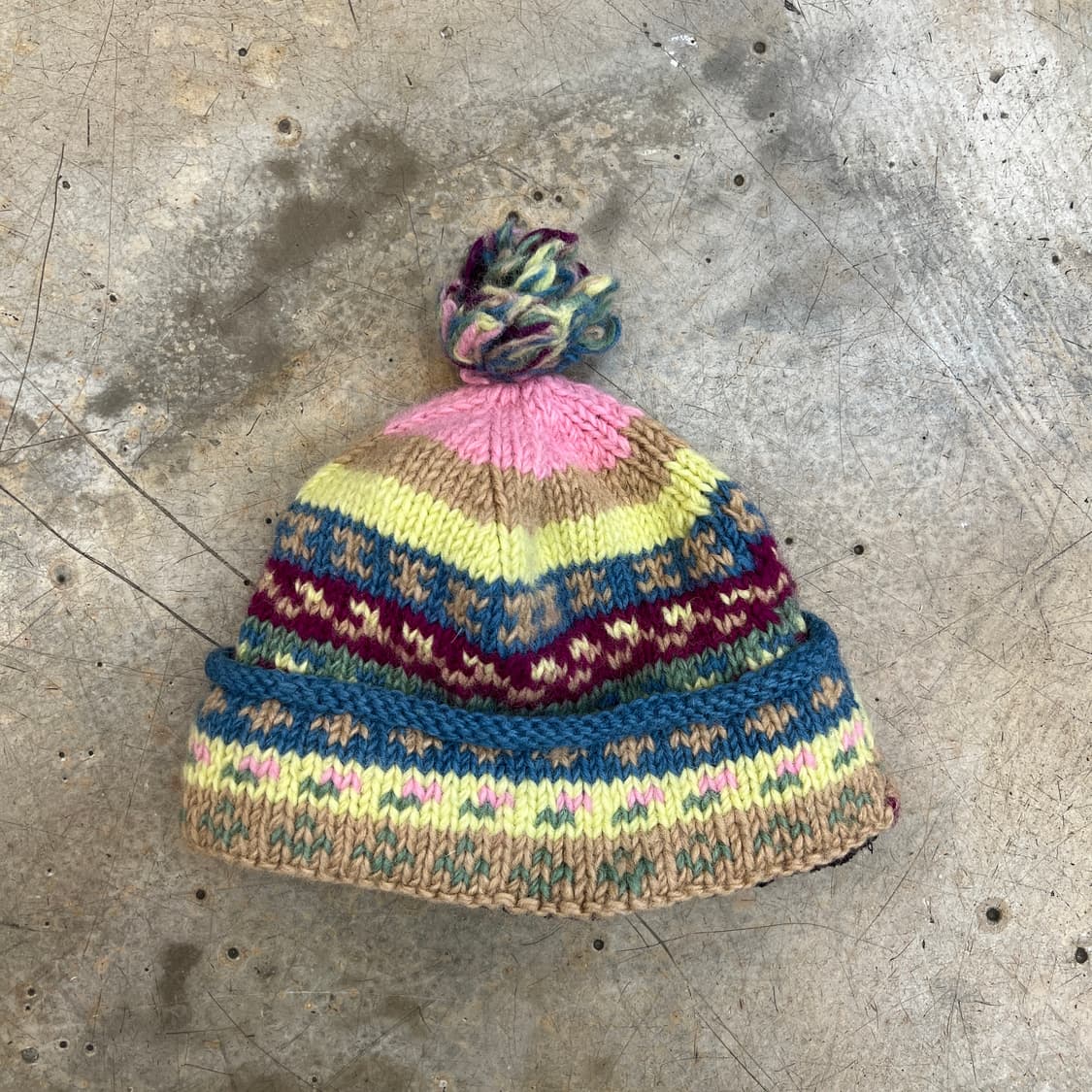 made in nepal 퓨어 울 비니 상품이미지1