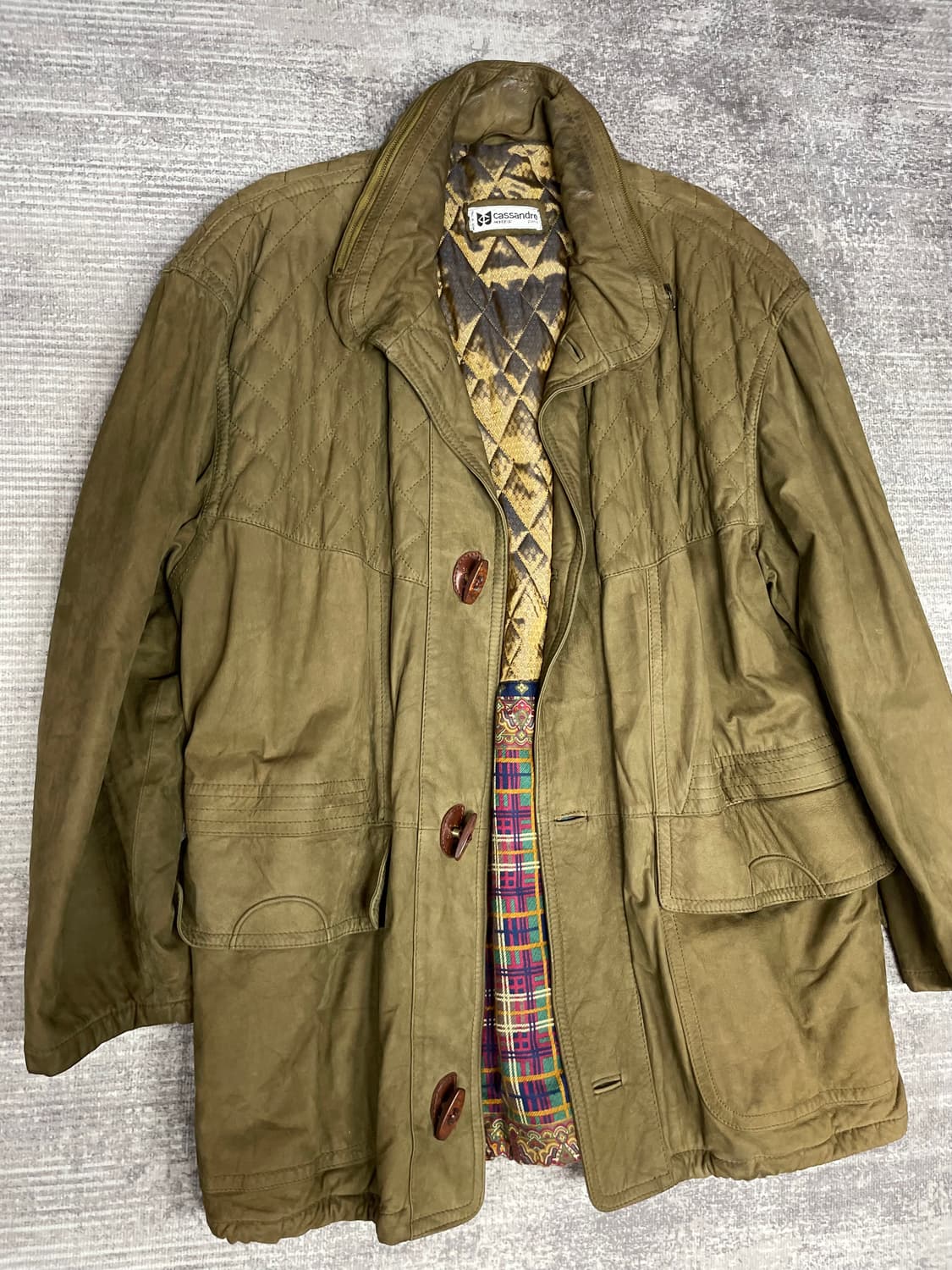 made in italy cassander 레더사파리 상품이미지2