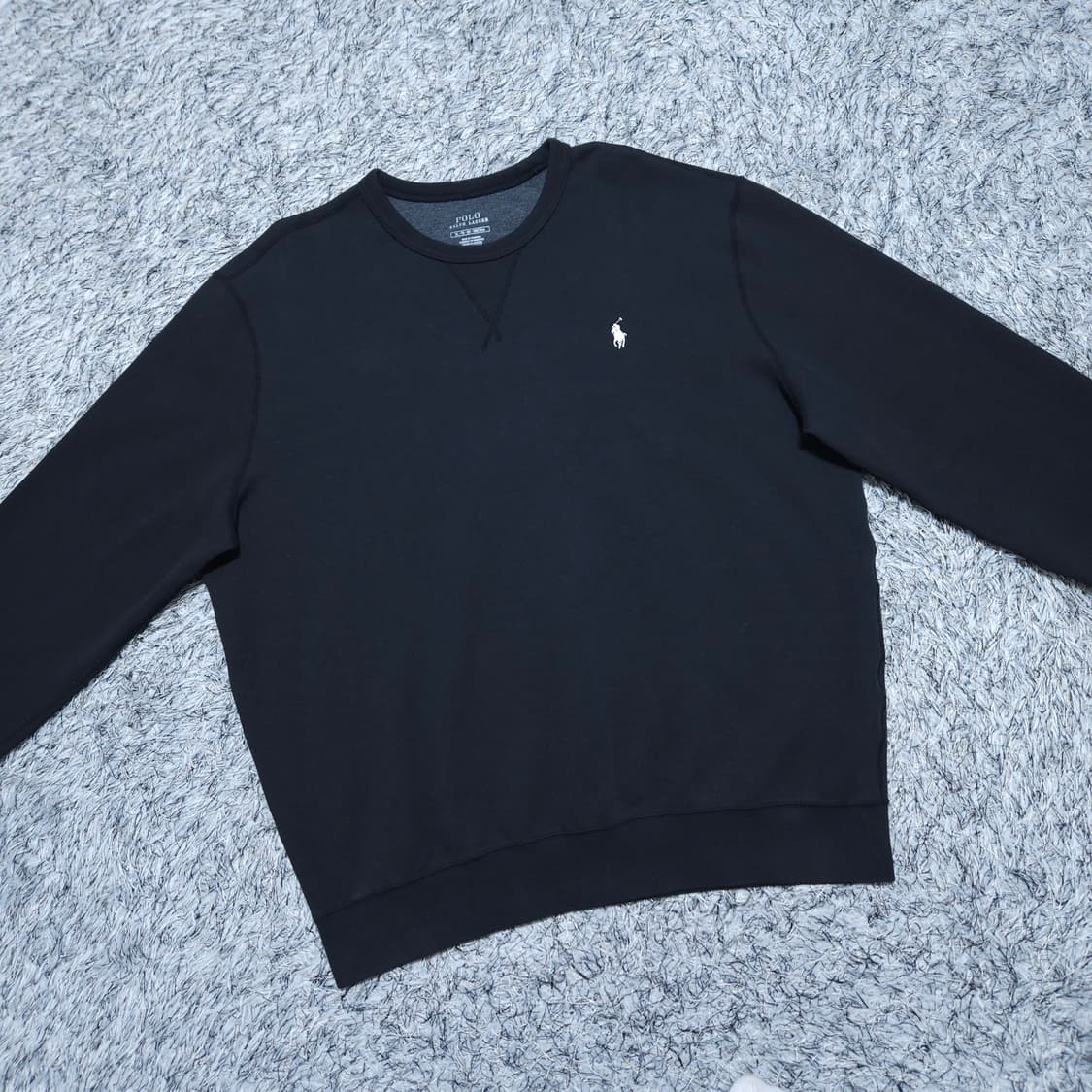 폴로랄프로렌) XL 남자 블랙 스웨트셔츠 맨투맨 / 왕눈이샵 상품이미지2