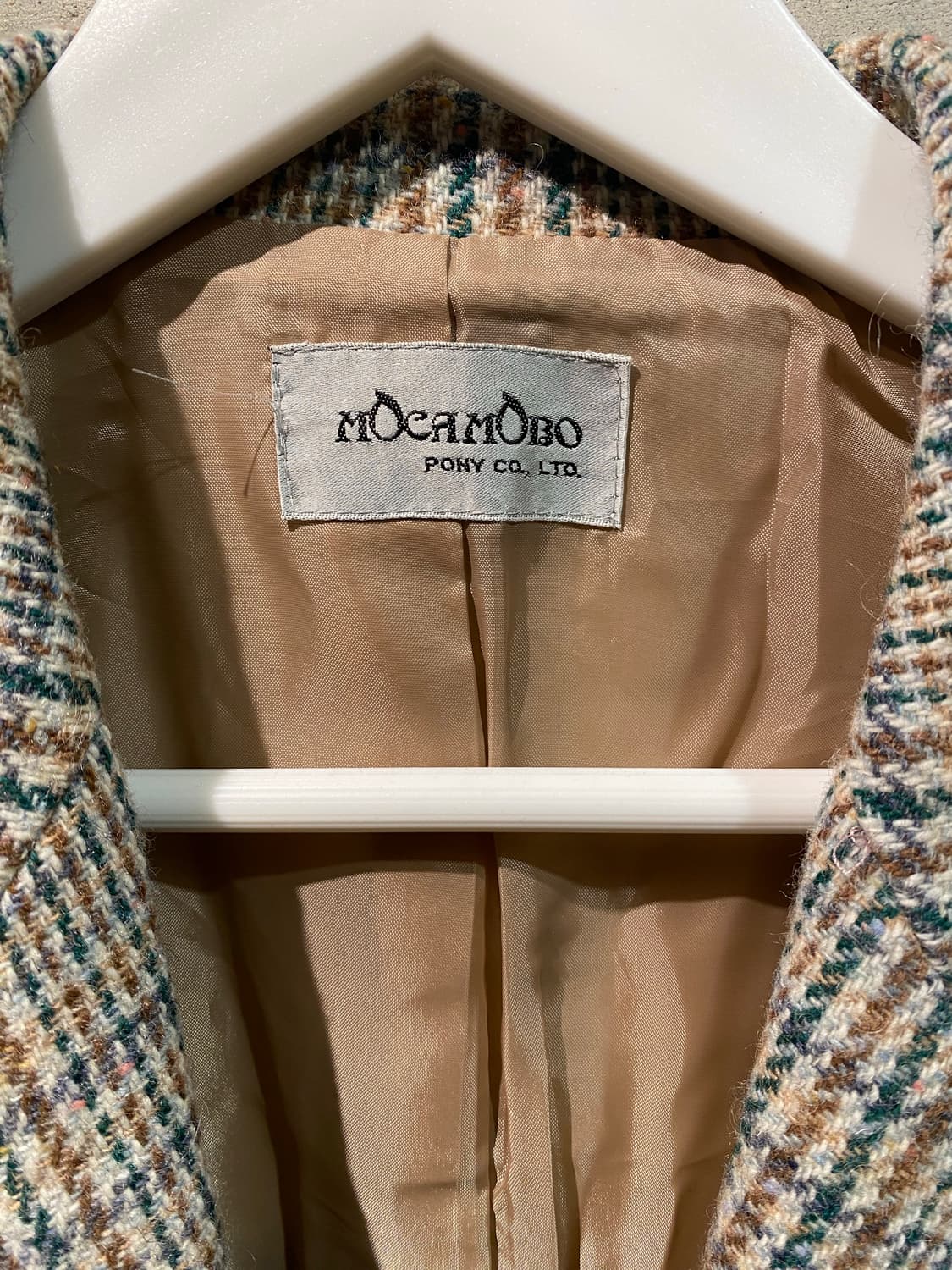 일본 빈티지 베이지 자켓 상품이미지4