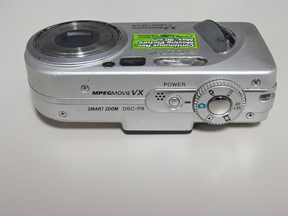 소니 사이버샷 DSC-P8 빈티지 디지털카메라 상품이미지2