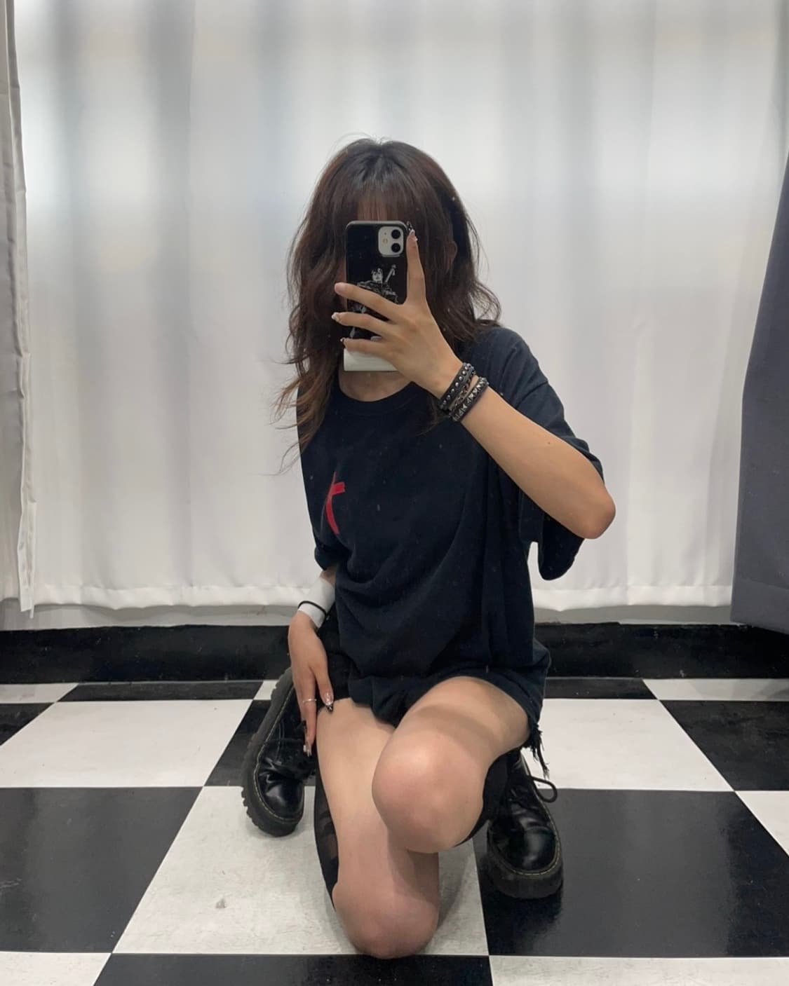🎸블랙 백 프린팅 티셔츠🎸 상품이미지2
