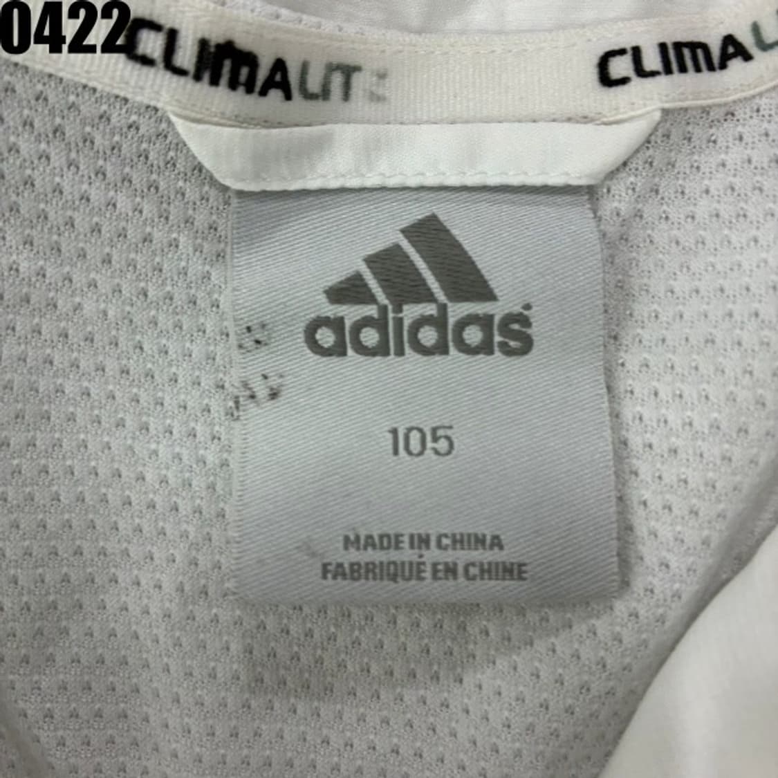아디다스 삼선 화이트 바람막이 자켓 105 상품이미지2