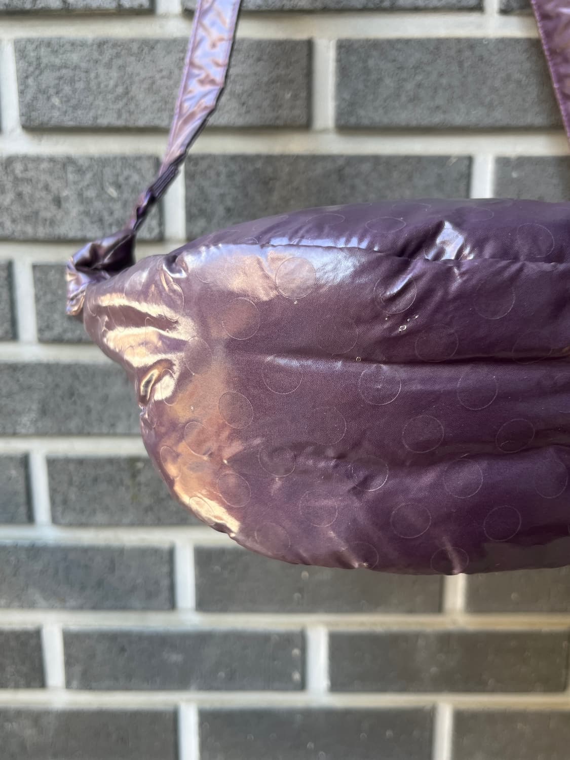 Porter 포터 도트 호보백 퍼플 상품이미지8