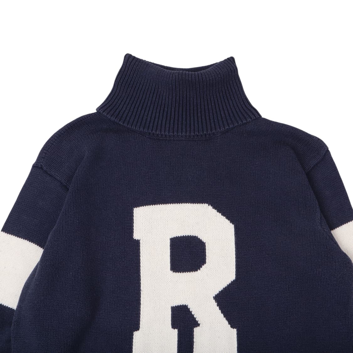 폴로진스 컴퍼니 R 빅로고 터틀넥 니트 상품이미지2