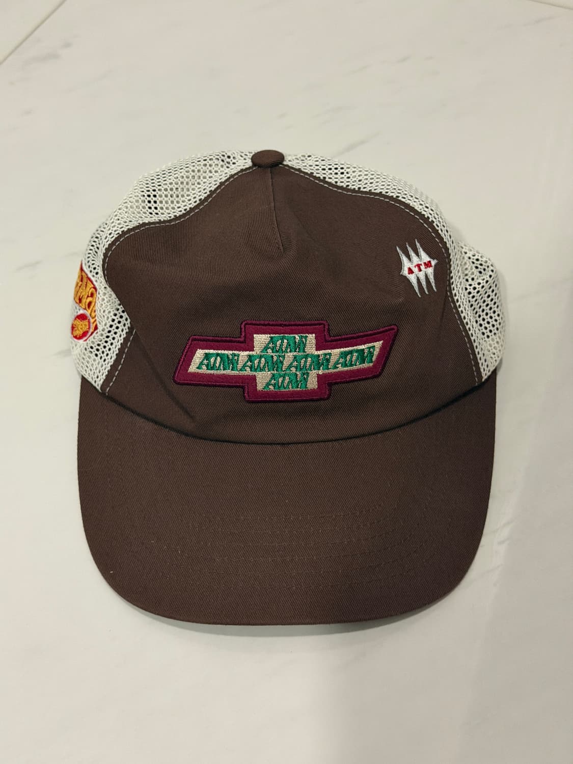 애프터매스 브라운 컬러 핫 메쉬 캡 상품이미지2