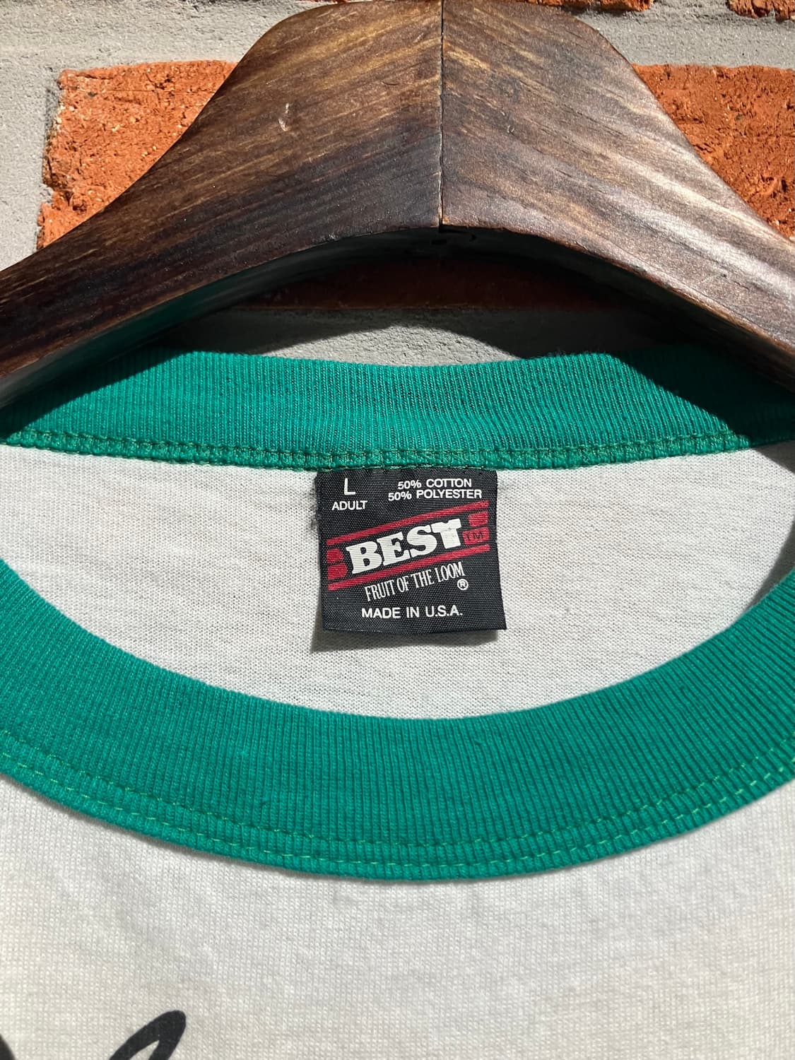 90s USA 빈티지 프룻 오브 더 룸 링거 티셔츠 상품이미지6