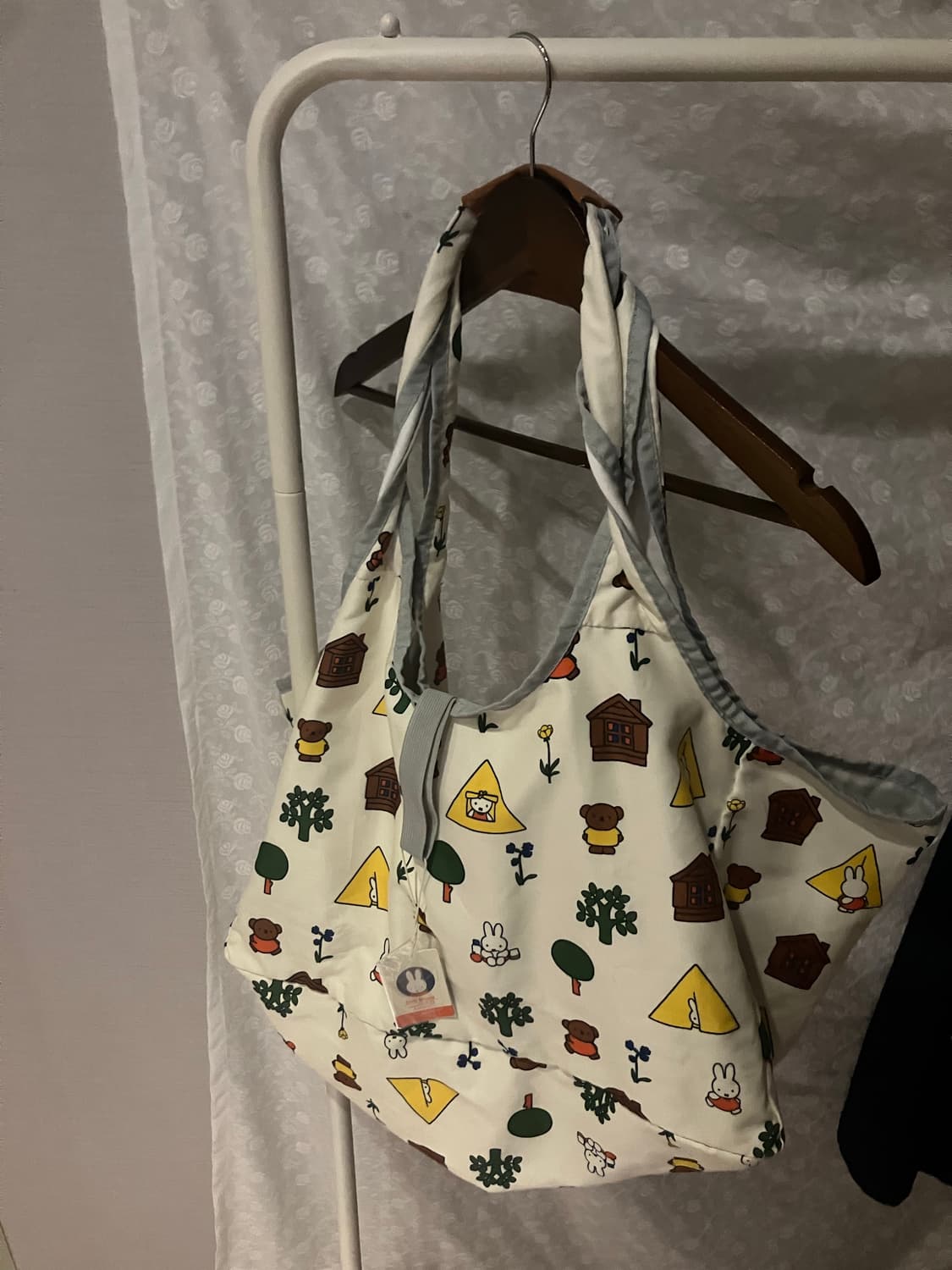 💌 Studio clip x miffy basket eco-bag. 상품이미지1