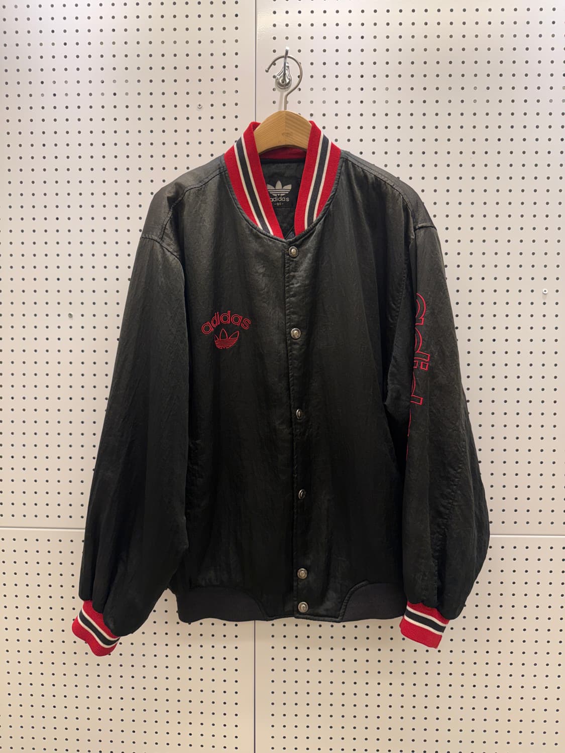 00s 아디다스 올드스쿨 사틴 바시티 자켓 U742 상품이미지2