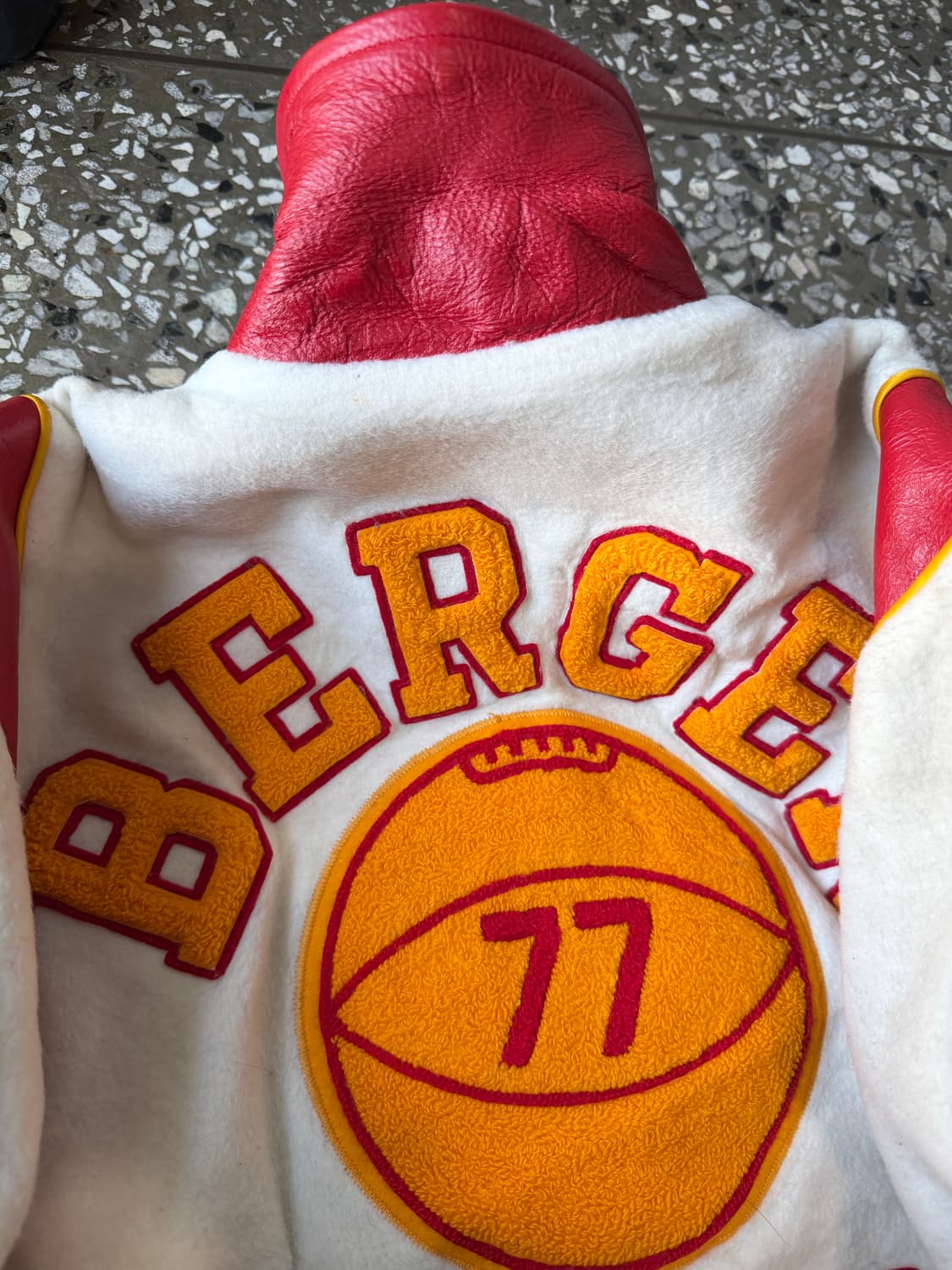 빈티지 바시티 자켓 상품이미지6