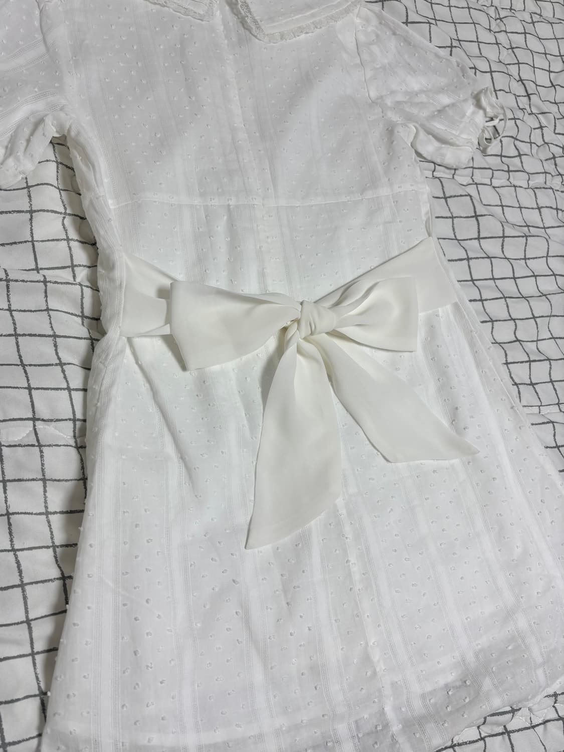 민네 에이프릴 리본 원피스 minnne april ribbon dress 상품이미지7