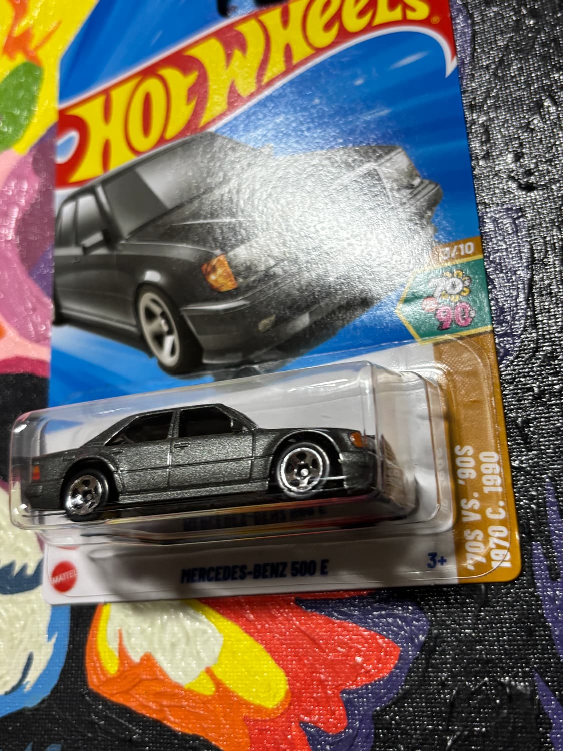 미개봉) 메르세데스 벤츠 500e 다이캐스트 핫휠 인테리어 소품 상품이미지3