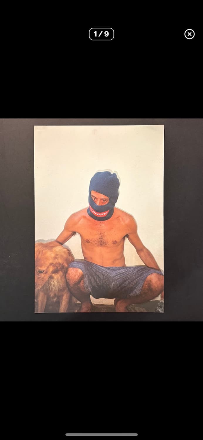 Supreme 슈프림 포스터 정품 (액자포함) 상품이미지1