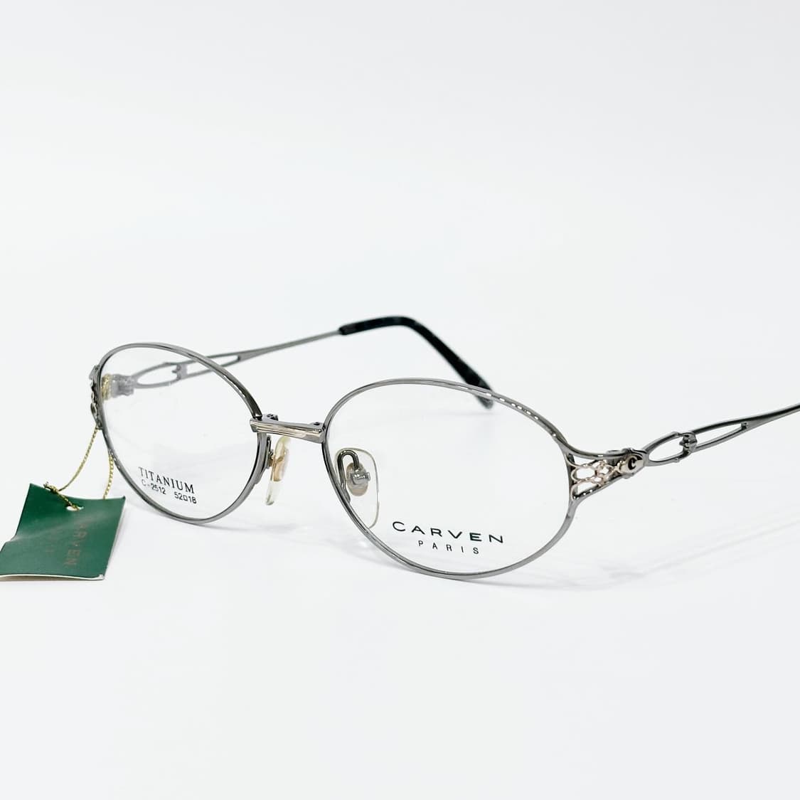 키지클럽 CARVEN 실버 데드스탁 빈티지안경 상품이미지1