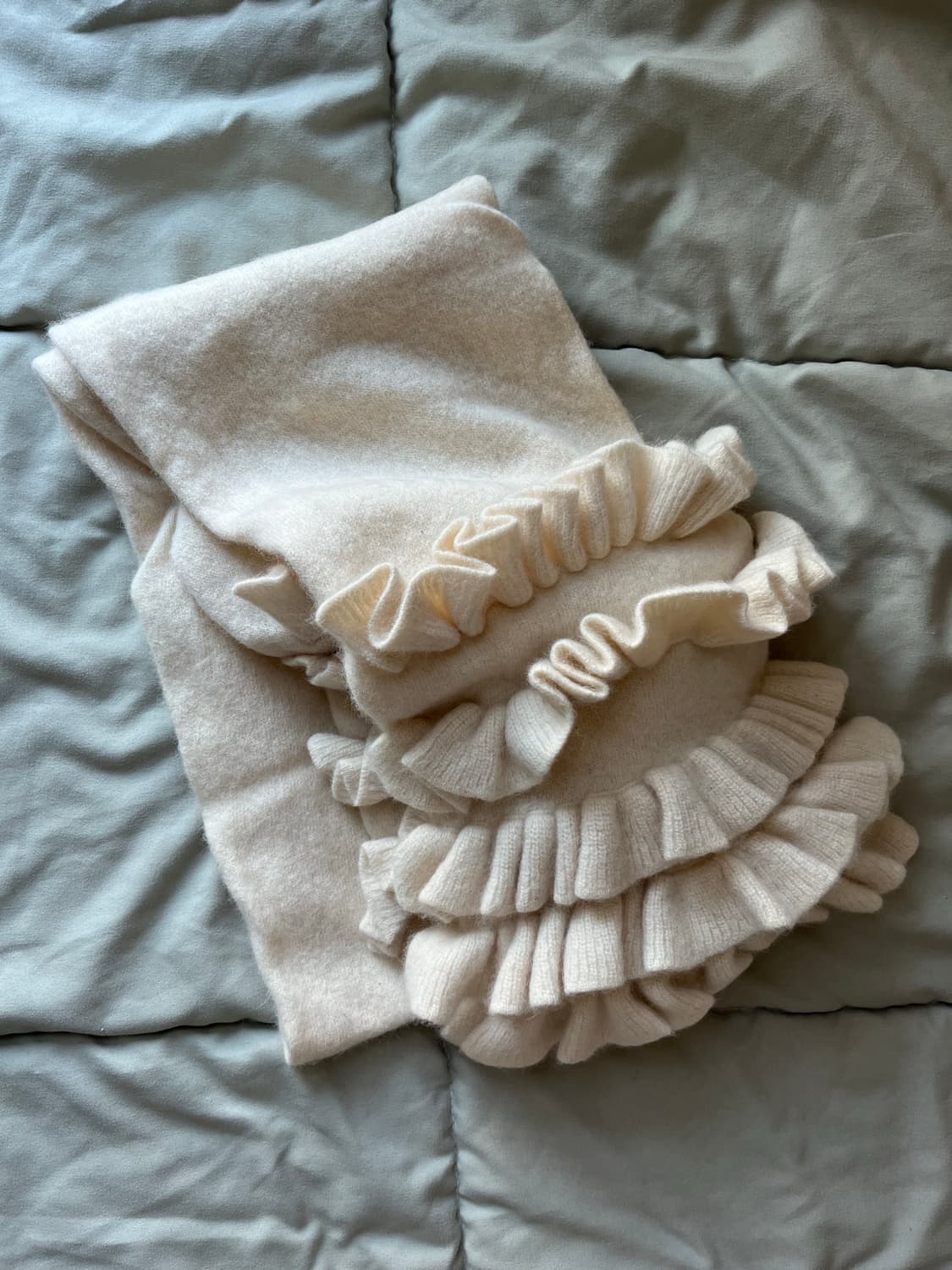 프릴 머플러 상품이미지1