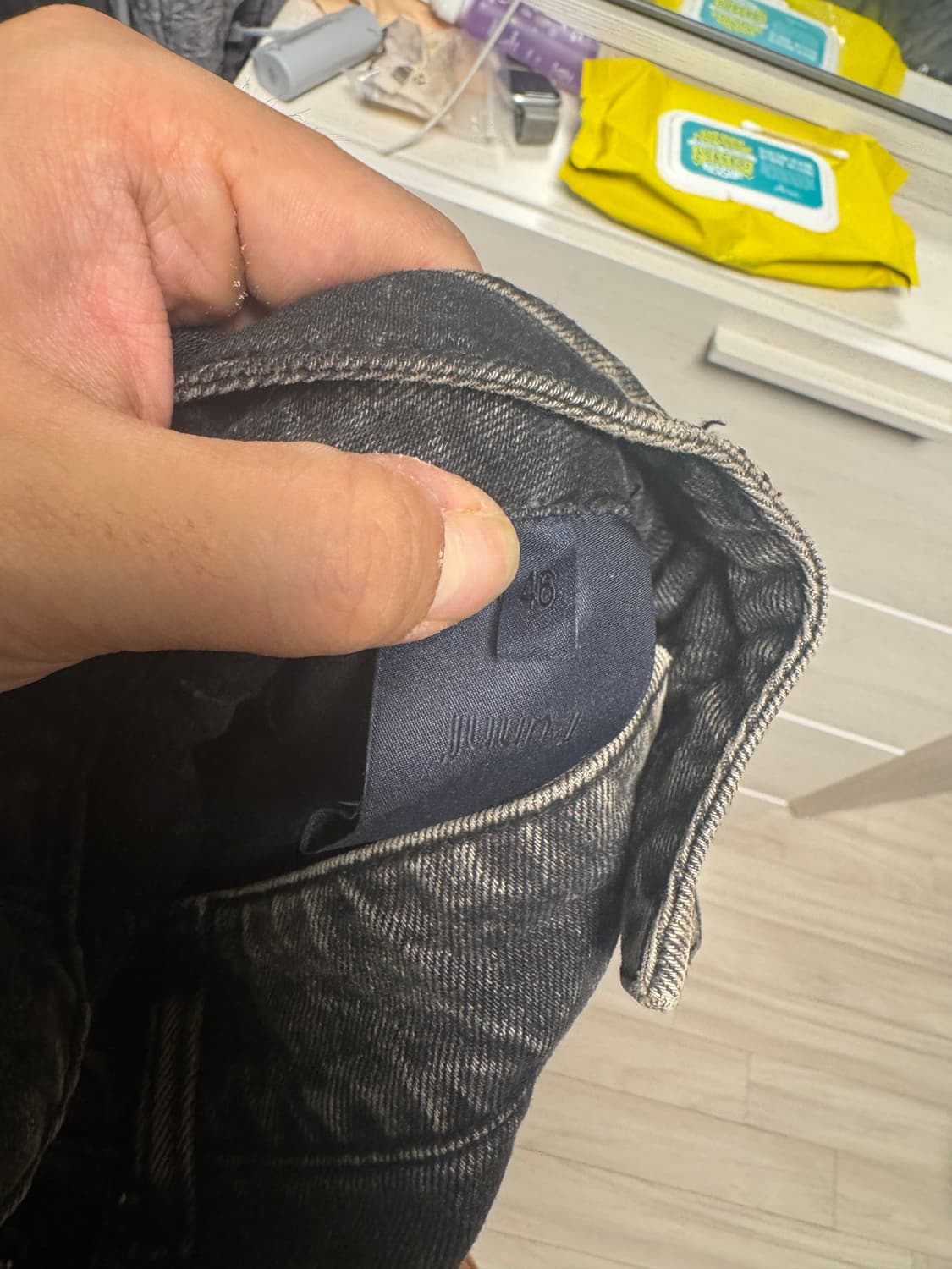 준지 23fw 컬렉션 디스 데님 팬츠 46사이즈 상품이미지3