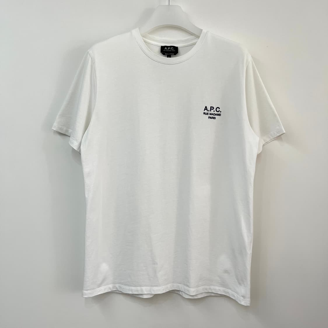A.P.C. 아페쎄 레이몬드 화이트 반팔 티셔츠 105 상품이미지2