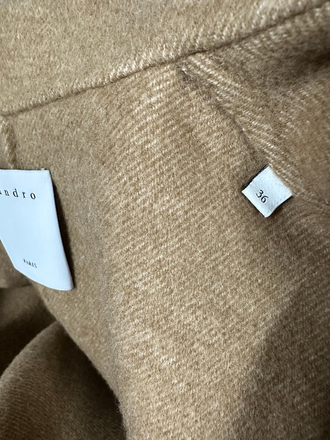 산드로 여성용 코트 상품이미지5