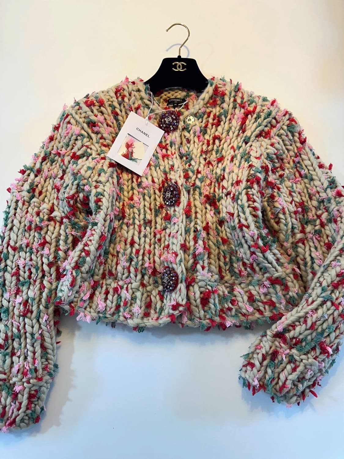 (새상품)샤넬가디건 상품이미지3