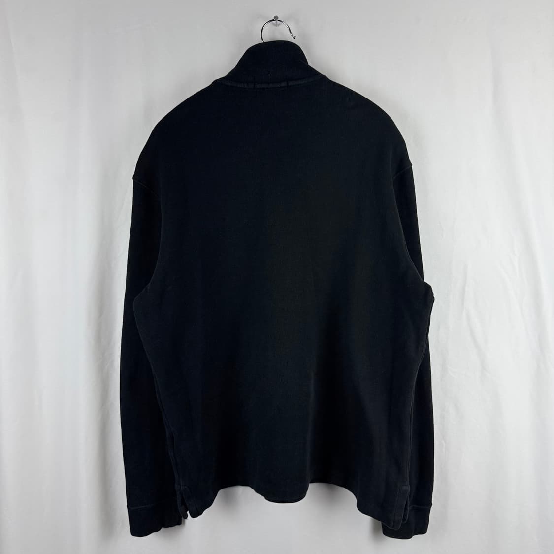 (M) 폴로 랄프로렌 하프집 니트 블랙 상품이미지7