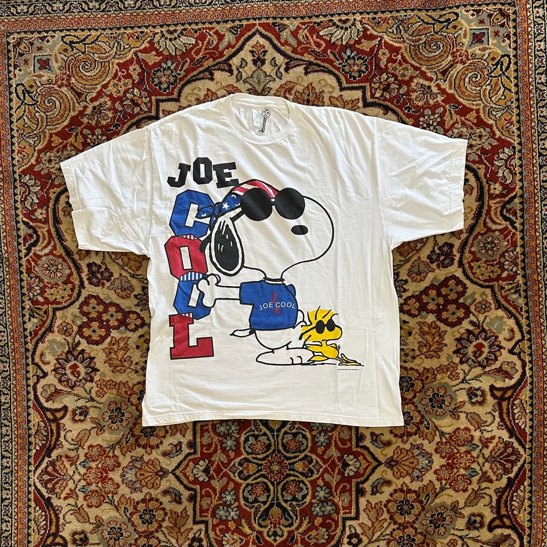 00s Peanuts 'Joe Cool' Snoopy USA Flag 상품이미지1