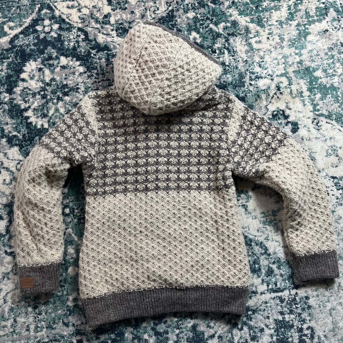 Kyber Nepal 케이버 울 니트 후드 집업(s) 상품이미지3